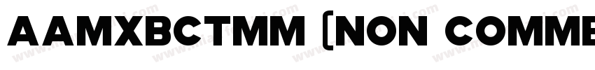 AaMXBCTMM (Non Commercial Use)Aa 蜜字体转换